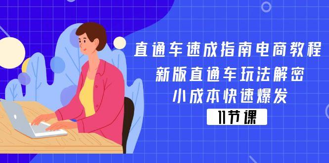 直通车 速成指南电商教程：新版直通车玩法解密，小成本快速爆发(11节-知库