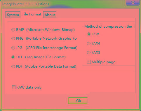 ImagePrinter(虚拟图片打印机) v2.1 官方免费版-知库