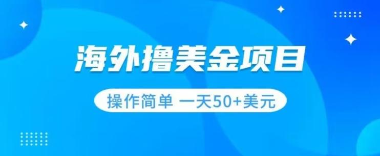 撸美金项目无门槛操作简单小白一天50+美刀-知库