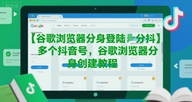 谷歌浏览器分身登陆多个抖音号，谷歌浏览器分身创建教程-知库