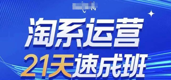 淘系运营21天速成班(更新24年6月)，0基础轻松搞定淘系运营，不做假把式-知库