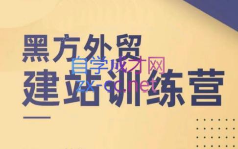 黑方老师·谷歌B端独立站建站推广-知库