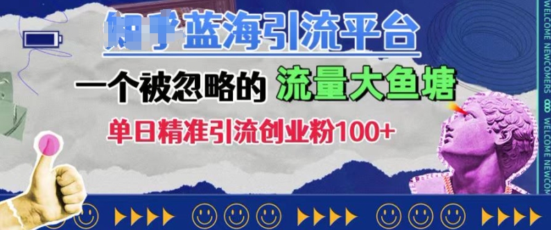 豆瓣蓝海引流平台，一个被忽略的流量大鱼塘，单日精准引流创业粉100+-知库