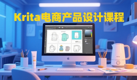 大梦老师·Krita电商产品设计课程-知库