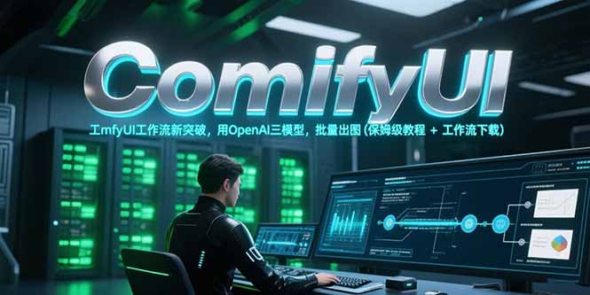 ComfyUI工作流新突破，用OpenAI三模型，批量出图(保姆级教程+工作流下载-知库