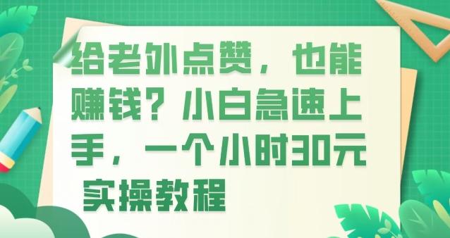 给老外点赞，也能赚钱？小白急速上手，实操教程-知库