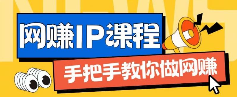 ip合伙人打造1.0，从0到1教你做网创，实现月入过万【揭秘】-知库