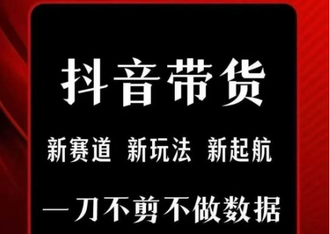 抖音短视频一刀不剪带货，不剪辑，不直播，每天发个视频，等着出单获取带货佣金-知库