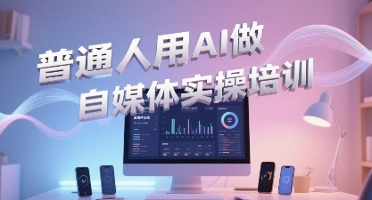 普通一个人用AI做自媒体，助你轻松开启AI自媒体创作之路-知库