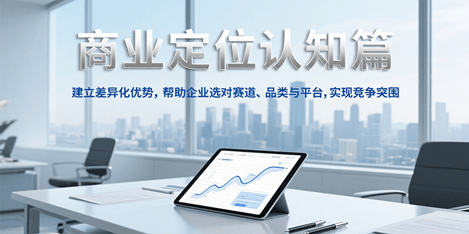 商业定位认知，建立差异化优势，帮助企业选对赛道、品类与平台，实现竞争突围-知库