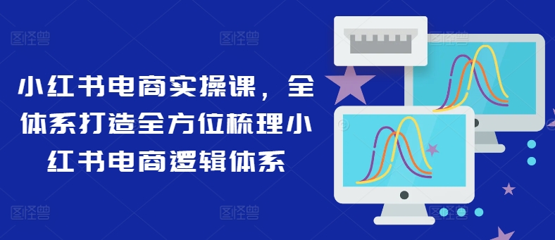 小红书电商实操课，全体系打造全方位梳理小红书电商逻辑体系-知库