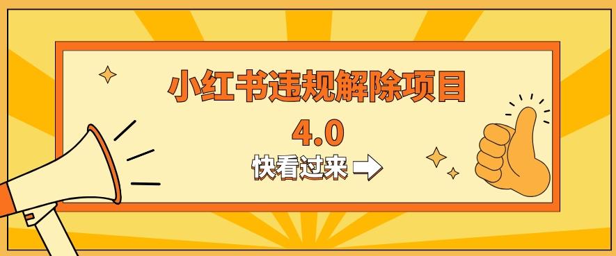 小红书违规掘金蓝海项目，日入800+（附带引流办法及解除办法）-知库