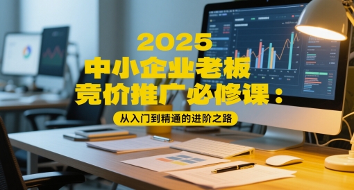 2025中小企业老板竞价推广必修课：从入门到精通的进阶之路-知库