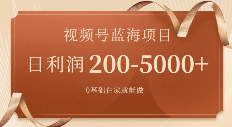 外边收费699视频号项目，最新玩法，简单好操作，一人可做，日四位数-知库