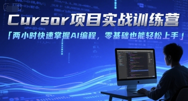 Cursor项目实战训练营，两小时快速掌握AI编程，零基础也能轻松上手-知库