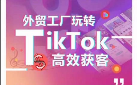 外贸工厂玩转TikTok高效获客，多种引流方式与账号定位技巧，拆解爆款短视频打造成功案例-知库