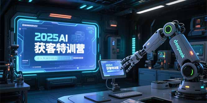 2025AI获客特训营，AI图文视频全制作，deepseek工具实操教学-知库
